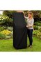 Garden chair cover - furniture for patio chairs Protective Waterproof Oxford cloth 65x65x120cm Black - 2