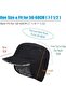 Winter earflap hat grey nylon waterproof ski aviator. - 5