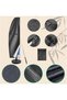 Cantilevered Sunshade Cover - Outdoor Furniture Protective Tear-resistant Oxford Cloth 205 x 25 40 cm Black - 5