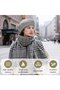 Women's French hats, classic Parisian modern painter's artist's hat matching with clothing - 3