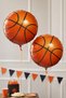 2Pcs 43cm Basketball Foil Balloon Orange Basketball Ball Balloon Birthday Party Sports Themed Decoration - 2