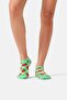 - Green Strawberry Patterned Socks - 2