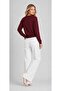Women's Premium Italian Textured Double-Breasted Knitted Blouse - 4