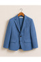 Boy's Linen Look 3-Piece Set Jacket, Pants, T-Shirt – Stylish Special Occasion Set - 4