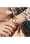 Women's Rose Gold Stainless Steel Watch, Mesh Band | Trn-358 - 2