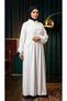 Umrah and Hajj Dress Medina Silk with Zipper and Hidden Pockets - 4