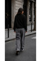 Women's Zippered Turtleneck Knit Sweater - 3