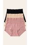 3-Piece Women's High Waist Corset Panties - Gathering and Shaping Corset Panties Set