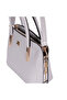 Burkley Solenne Cloud Grey Pu Leather Women's Hand and Shoulder Bag - 5