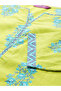 Green Printed Cotton Straight Kurta, Palazzos and Dupatta Set - 5