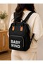 Mother Baby Bag Thermal Insulation Waterproof Fabric High Quality Backpack 39*32cm - 3