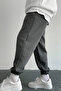 Baggy Cut Sweatpants with Elastic Cuffs for Winter - 4