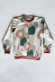 Set of 3 Children's Printed 2-Thread Combed Cotton Sweatshirts