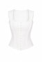 U-Neck Snap Button Blouse