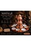 Presentation Plate Pan Sahan Copper Teapot Tea Set - 2
