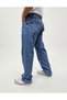 Men's Light Blue Baggy Fit Lycra-Free Comfortable Cut Jeans - 4