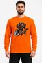 Avcılık Hunter Kurzhaar Hunter Dog and Dogcatcher Printed 100% Cotton Regular Fit Unisex 24/1 Long Sleeve T-Shirt