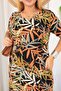 Plus Size Cotton Lycra Dress with Pockets - 7