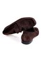 Brown Laceless Genuine Leather Leather Sole Men's Shoes - 2