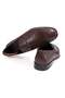 Brown Laceless Genuine Leather Leather Sole Men's Shoes - 2