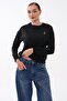 Women's Ceylan Embroidered Two-Thread Sweatshirt 265112 - - 4