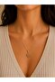 Sun Figure Steel Necklace - 2