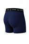 Men's Lycra Cotton Breathable Combed Cotton 6-Piece Boxers - Navy Blue & Black - 7
