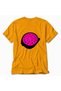 Dragon Fruit Modern Print T-Shirt - Yellow - 6