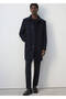 Wool coat with shirt collar - 8