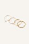 Women's Stone Detailed 8-Piece Ring Set I1367Axns - 3