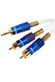 Cablu 2RCA JACK MONKEY CABLE CONCEPT MCTJ2P5 5m - 2
