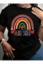 تي شيرت Head Start Rainbow - تي شيرت Headstart Teacher Back To School أسود برسومات جرافيكية - 2