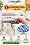 50 Pieces Metal Silicone Jar Lid 82mm Patterned Mixed Color Ra668 - 2