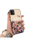 Samsung Galaxy A04E Compatible Silicone Edge Hard Back Case Couple Phone Case with Floral Pattern