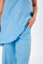 Brode Fabric Suit with Straps and Pants - 5
