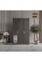 Soho 3 kapak MDF gardırop