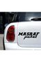 Expense Package Written Vehicle, Car, Auto, Motorcycle, Helmet, Laptop, Glass Sticker 20X6 cm