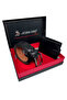 100% Genuine Leather Belt and Wallet Gift Set with Special Box Black (Groom's Gift and for Special Occasions) - 2