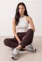 Women's High Waist Elastic Waist Lace-Up Straight-Leg Sweatpants Po-3011 - 4