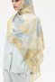 Liora Rami Shawl - Yellow-Grey - 4