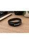Istanbul Written Men's Leather Bracelet – Multi-Layered Bracelet with Black Weave Detail - 2