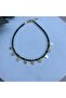 Green Afghan Beaded Square Plate Anklet - 3