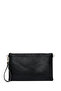 Women's Black Chain Strap Patterned Portfolio Bag Wb570005Sm