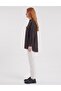 Double Pocket Hakim Collar Blouse Dark Brown - 3