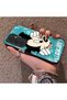 Samsung Galaxy S24 Compatible Silicone Edge Hard Back Case Mickey Patterned Couple Phone Case - 2