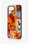Tecno Pova Curve 2 Compatible Orange Lily Patterned Silicone Case - 4