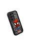Samsung Galaxy S22 Ultra Compatible Black Spiderman Case Camera Protector Couple Couple Case Silicone Phone Case - 3
