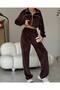 2-Piece Velvet Suit - 4