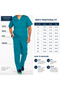 Core Stretch Wwe4743 Men's Scrubs Top – Imported, V-Neck, 2 Pockets, and Durable Doctor/Nurse Single Top - 7
