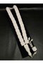 Special Large Size Cut and Polished White Color Powder Amber Prayer Beads